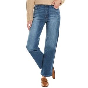 Hudson Jeans 2022 Noa High-Rise Straight Crop Stretch Denim Jean Pants Size 32